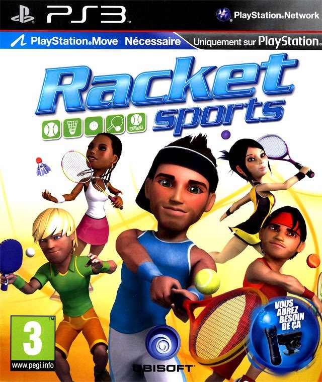 Racket Sports (Requires PS Move) (Spanyol Box) /PS3
