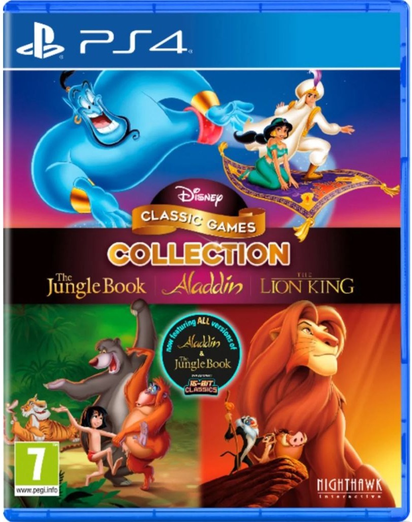 Disney Classic Games: The Jungle Book, Aladdin & The Lion King /PS4