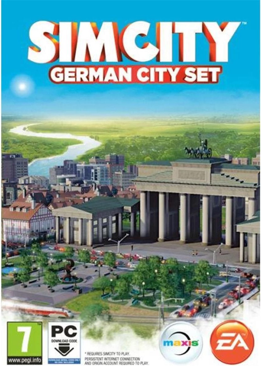 Sim City German City Buildings add on (Code in box) (2013) /PC