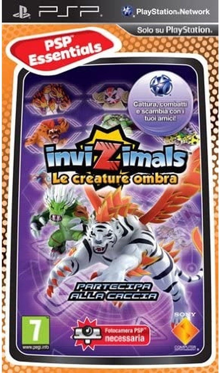 Invizimalz - The Shadow Creatures (Essentials) (Olasz Box) /PSP