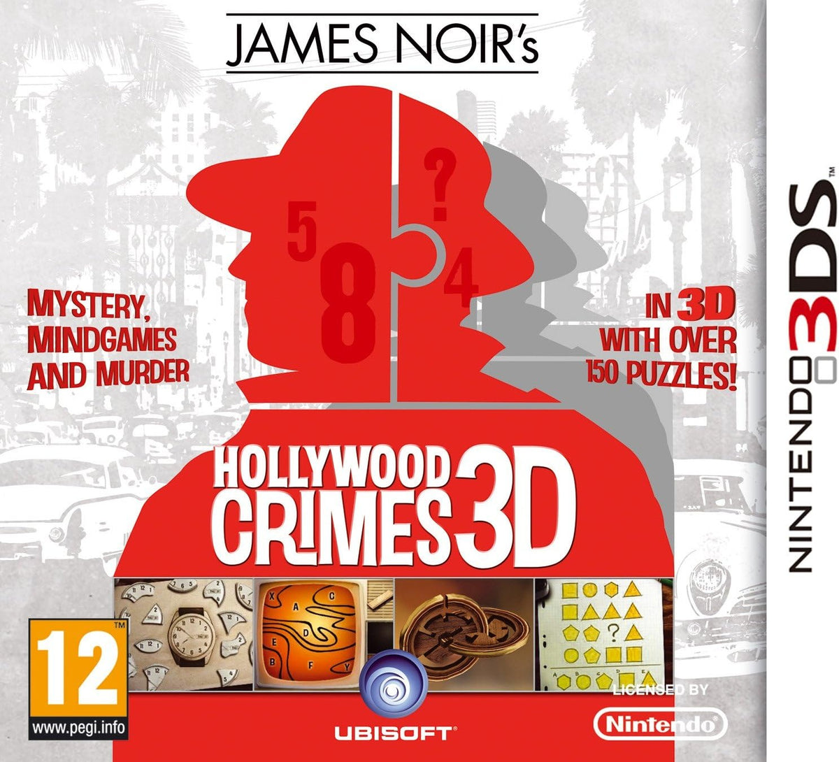 James Noir Hollywood Crimes (Olasz Box) /3DS