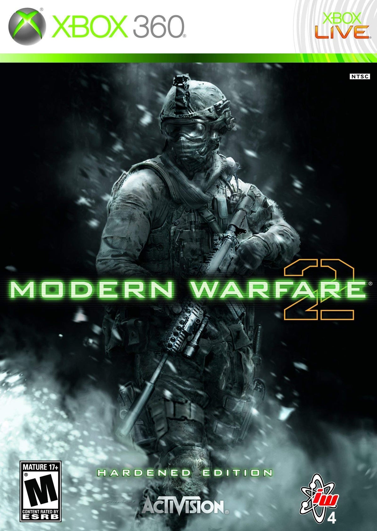 Call of Duty: Modern Warfare 2 Classics Xbox 360 game box