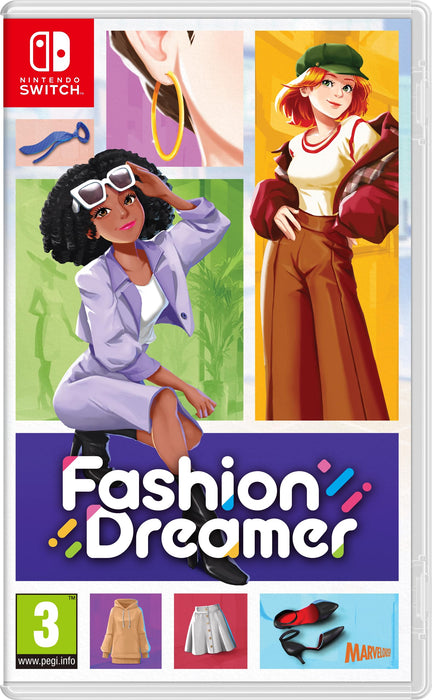 Fashion Dreamer Nintendo Switch game box art – German edition