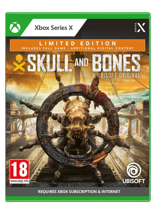 Skull and Bones Xbox Series X box art – Spanish/Portuguese edition