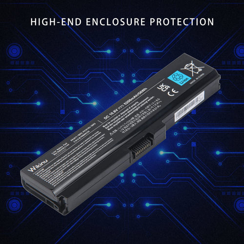 Amsahr 4400mAh 6-cell replacement laptop battery for Toshiba PA3784