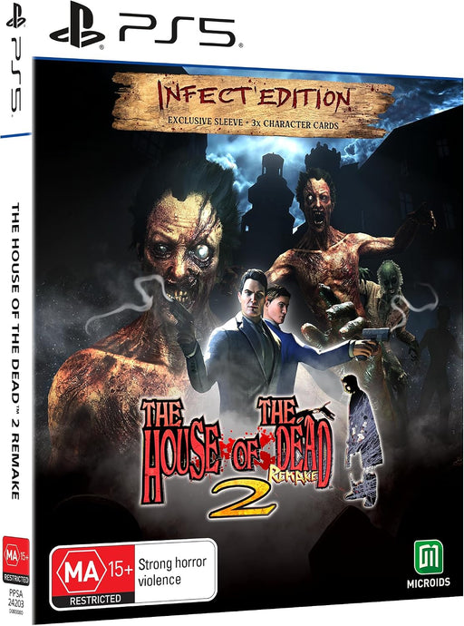 The House of the Dead 2: Remake Infect'Edition PS5 doboz exkluzív borítóval