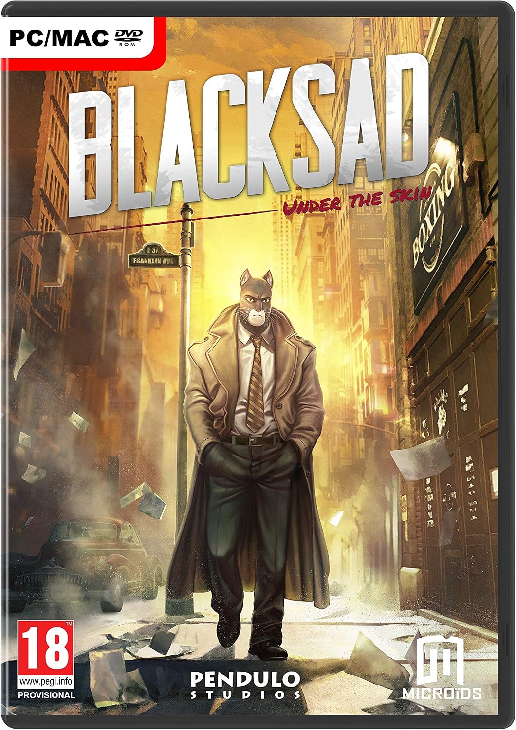 Blacksad: Under the Skin Limited Edition PC game box art