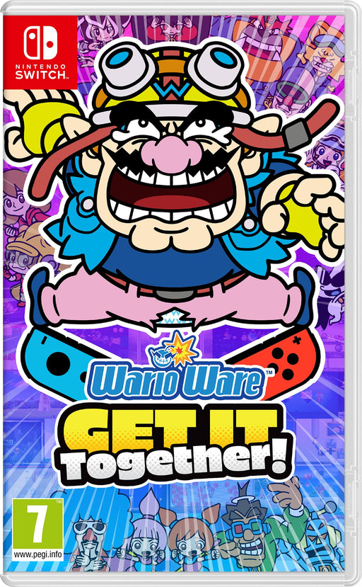 WarioWare: Get It Together! Nintendo Switch dobozborító (francia borító)
