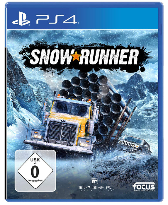 SnowRunner PlayStation 4 játék doboza