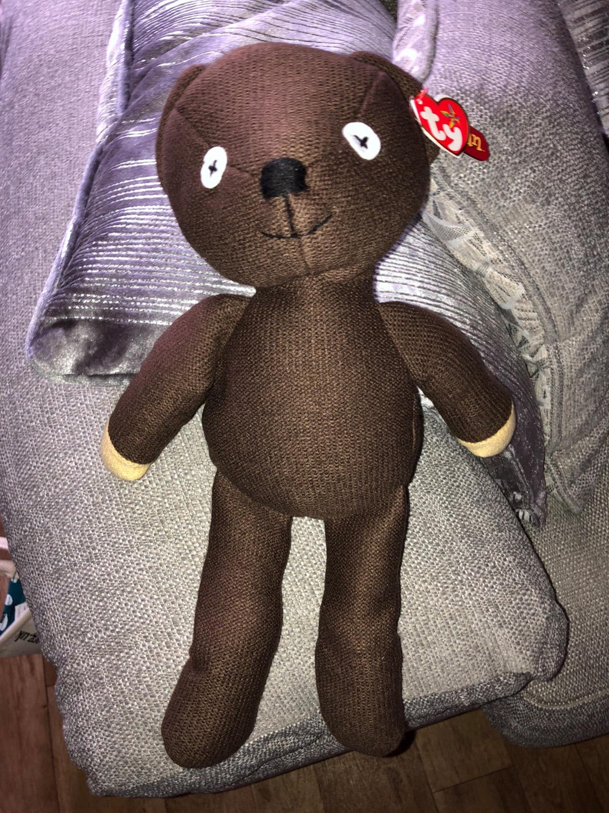 Ty Beanie Babies Mr. Bean's Teddy Bear plush toy