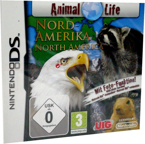 Animal Life: North America Nintendo DS játék doboza