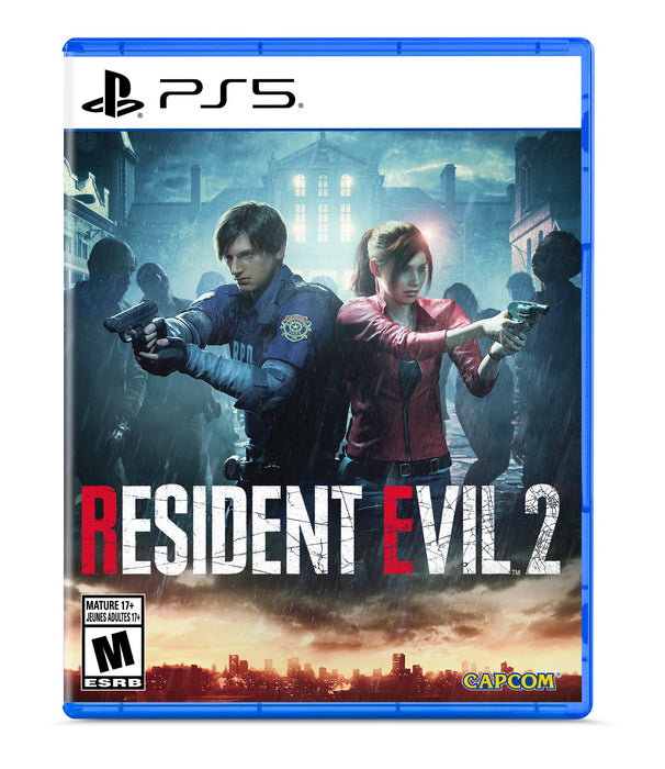 Resident Evil 2 PlayStation 5 játék borítója