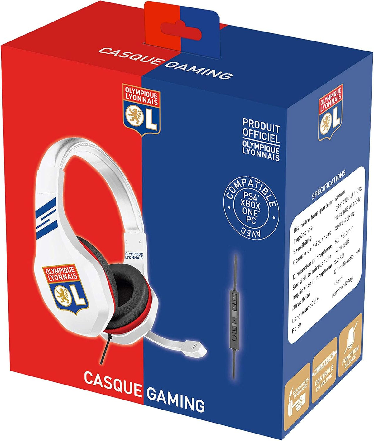 Subsonic GIGN Gaming Headset in black for PlayStation 4