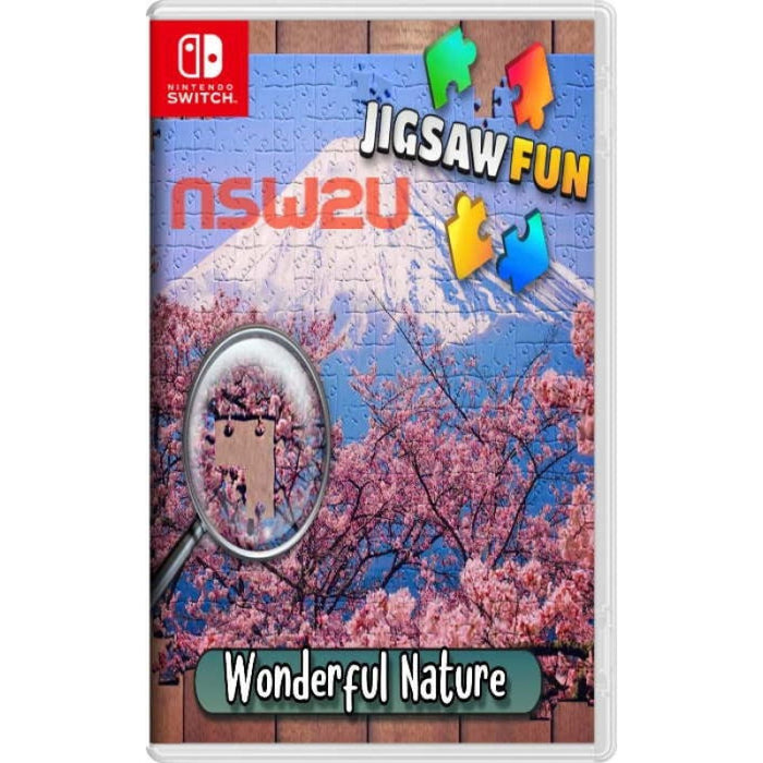 Jigsaw Fun: Wonderful Nature Nintendo Switch Code in a Box packaging
