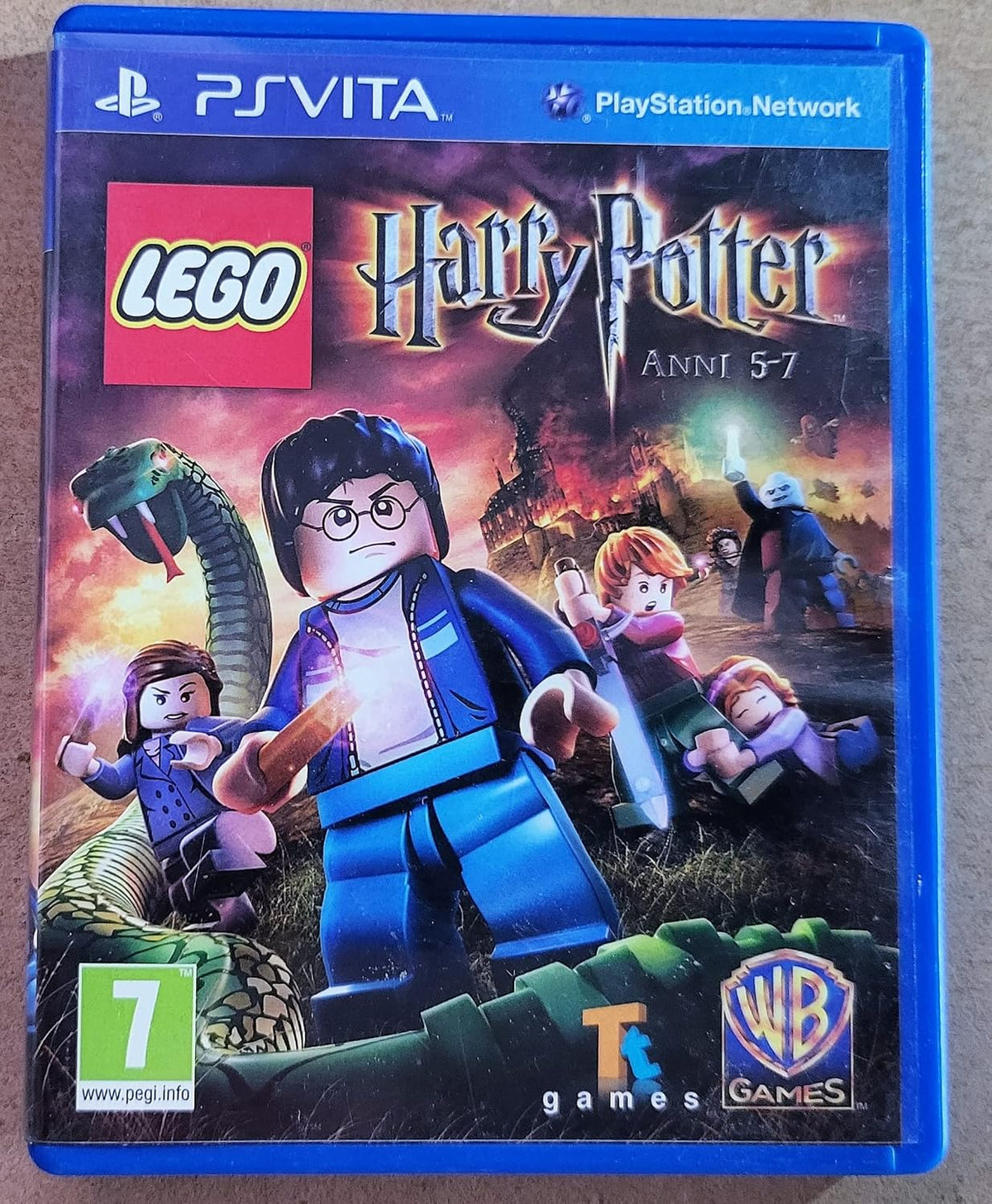 LEGO Harry Potter: Years 5-7 PlayStation Vita game box art