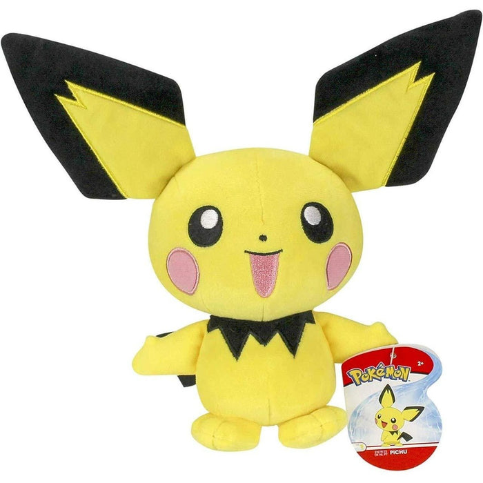 Jazwares Pokémon Pichu 8 inch plush toy