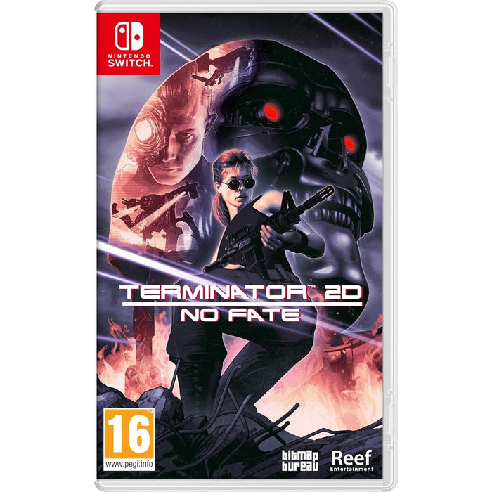 Terminator 2D: NO FATE Nintendo Switch physical edition box art