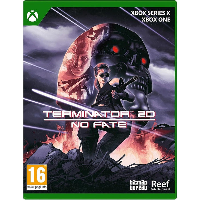 Terminator 2D: No Fate Xbox Series X physical edition box art
