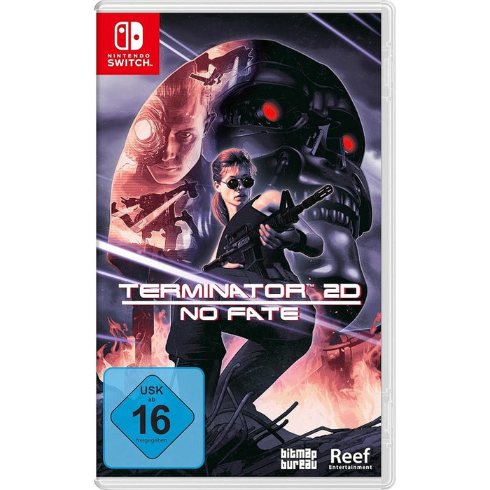 Terminator 2D: NO FATE Day One Edition Nintendo Switch game box – German edition