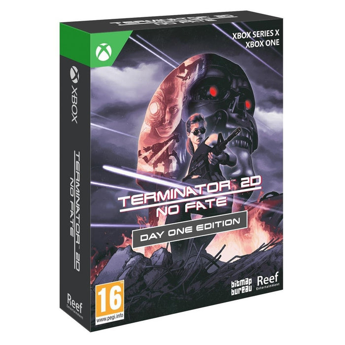 Terminator 2D: No Fate Day One Edition Xbox Series X box art