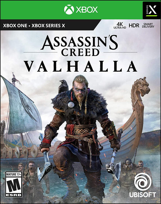 Assassin's Creed: Valhalla Xbox Series X game box art