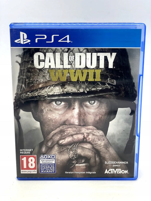 Call of Duty: WWII PlayStation 4 játék dobozborítója