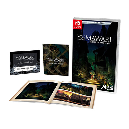 Yomawari: Lost in the Dark Deluxe Edition Nintendo Switch játék doboza (német borító)