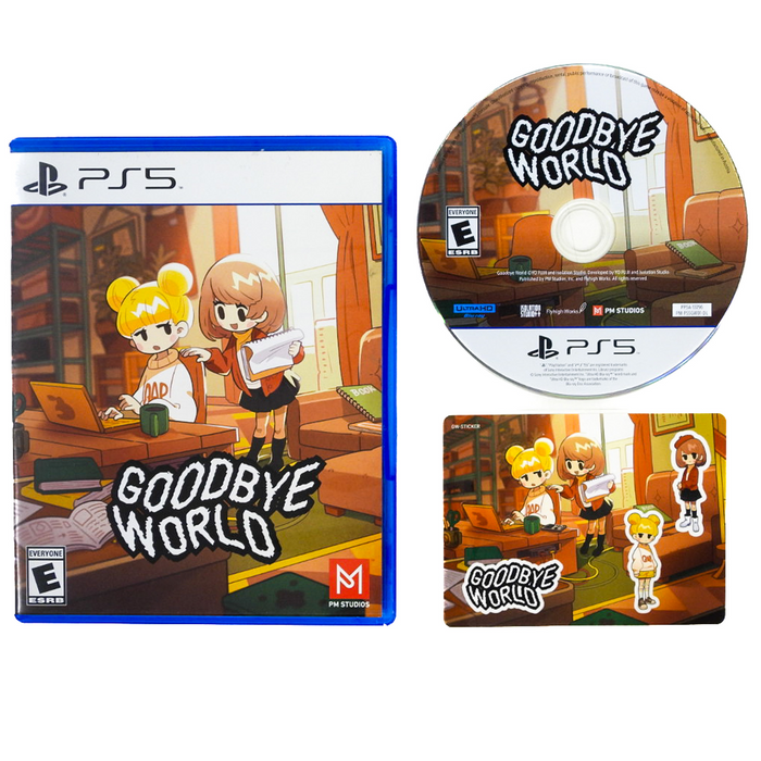 Goodbye World PlayStation 5 játék doboza