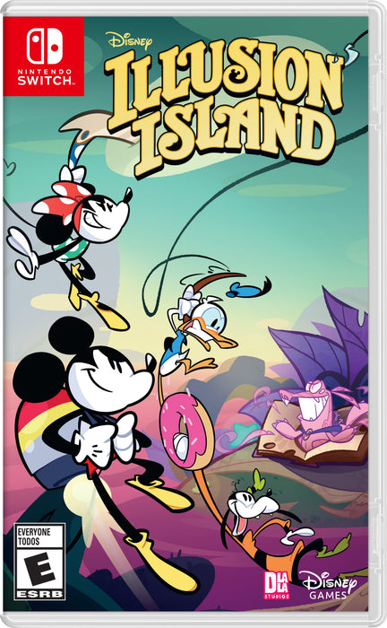 Disney Illusion Island Nintendo Switch játék doboza