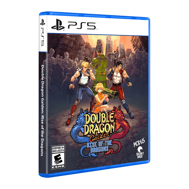 Double Dragon Gaiden: Rise of the Dragons PlayStation 5 borító