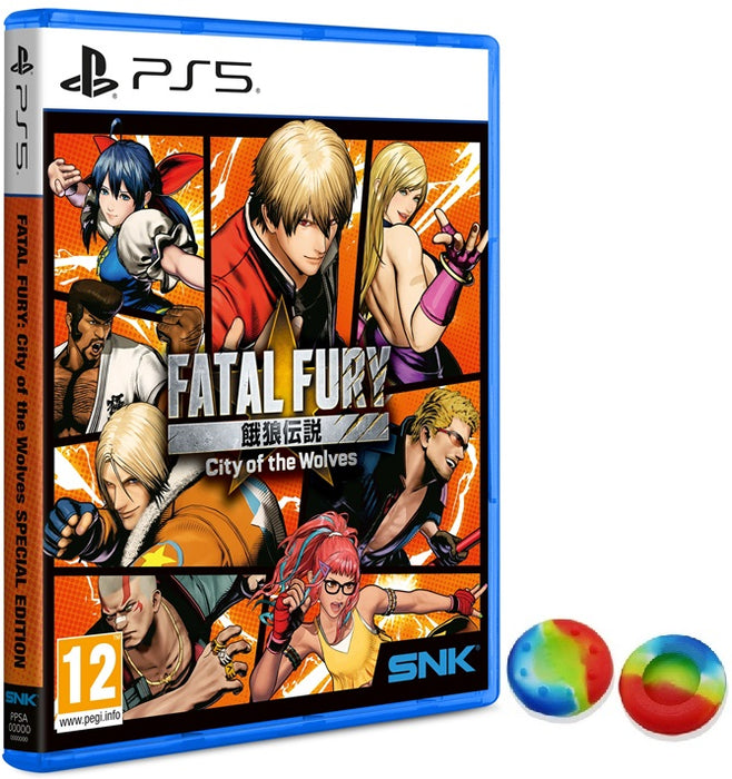 Fatal Fury: City of the Wolves Special Edition PlayStation 5 game box