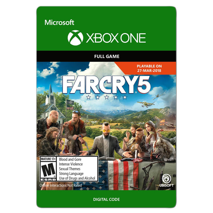 Far Cry 5 Xbox One játék doboza