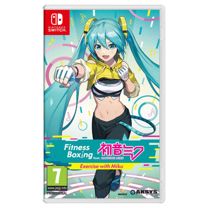 Fitness Boxing feat. HATSUNE MIKU Nintendo Switch játék doboza