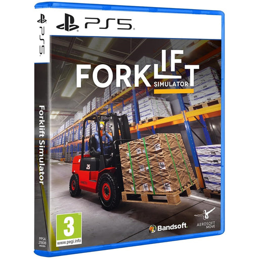 Forklift Simulator PlayStation 5 játék borítója