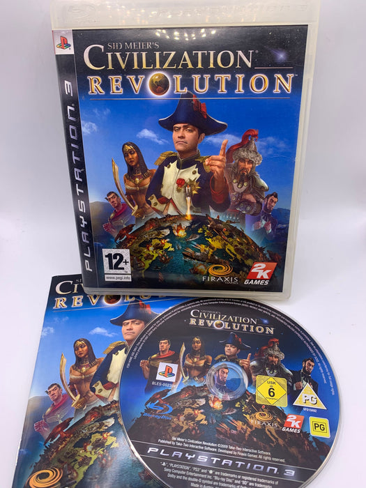 Sid Meier's Civilization Revolution PlayStation 3 játék dobozborítója