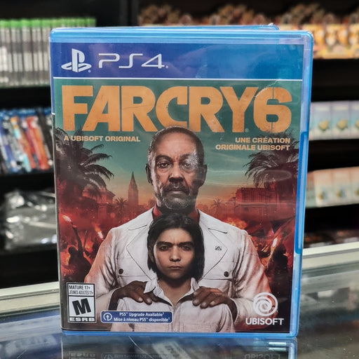 Far Cry 6 PlayStation 4 játék dobozborítója