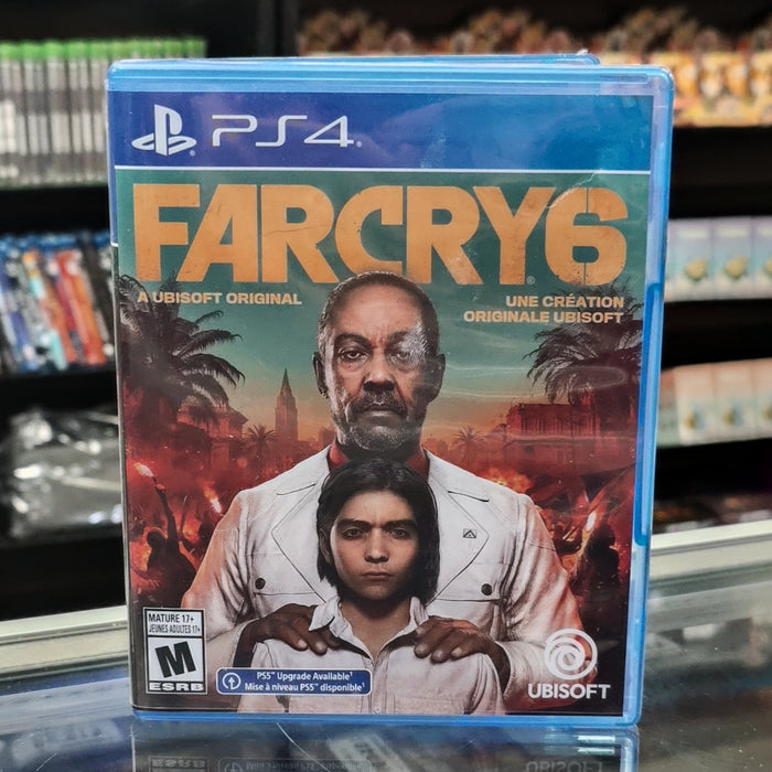 Far Cry 6 PlayStation 4 játék dobozborítója