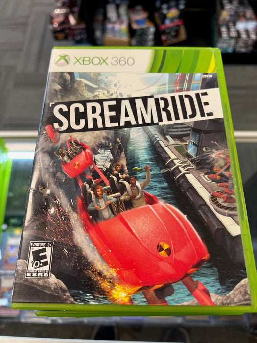 Screamride Xbox 360 játék doboza