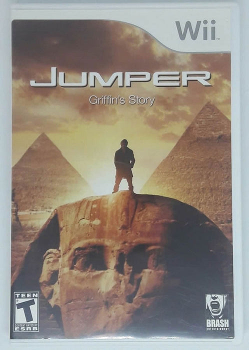 Jumper: Griffin's Story Nintendo Wii game box art
