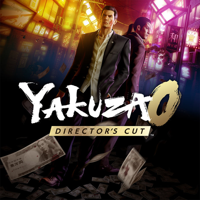 Yakuza 0 Director's Cut PlayStation 5 game box art