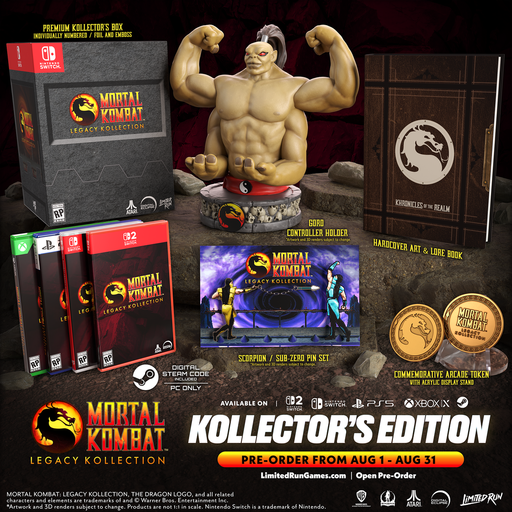 Mortal Kombat: Legacy Kollection Nintendo Switch 2 doboz