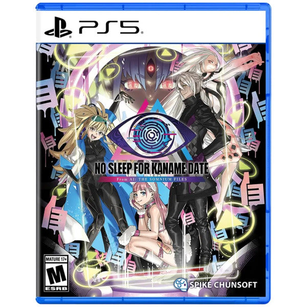 No Sleep for Kaname Date - From AI: THE SOMNIUM FILES PlayStation 5 box art