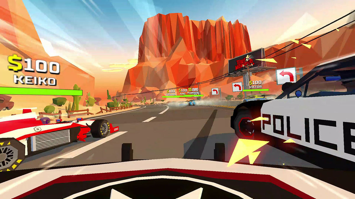 Hotshot Racing - Code in a Box (Nintendo Switch) – screenshot 2