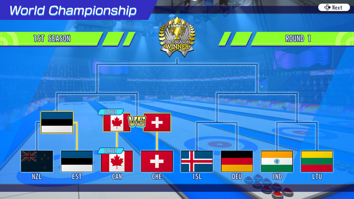 Let's Play Curling!! (Nintendo Switch) – screenshot 3