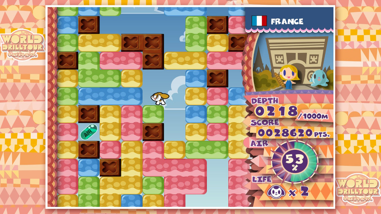 Mr. DRILLER DrillLand (Nintendo Switch) (kódos doboz) – játékkép 2