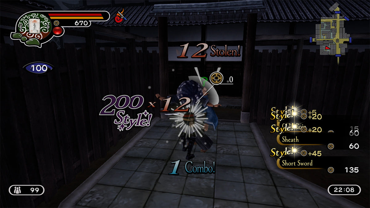 Kamiwaza: Way of the Thief (Nintendo Switch) – screenshot 2