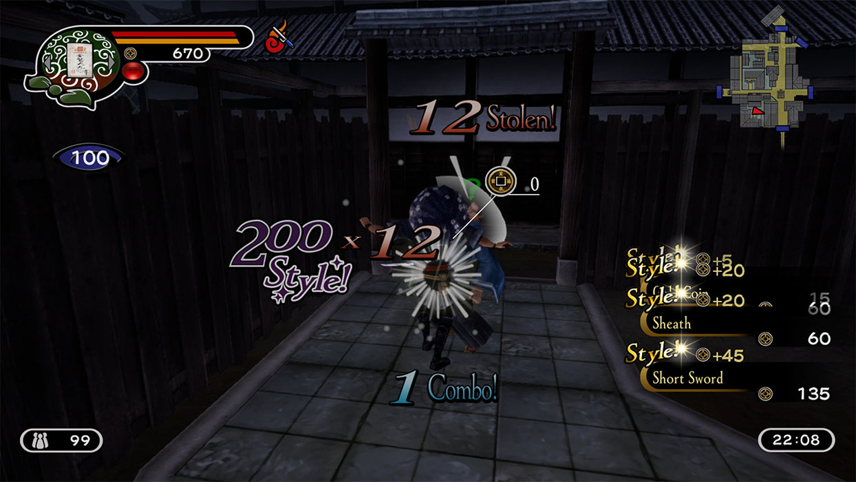 Kamiwaza: Way of the Thief (Nintendo Switch) – játékkép 2