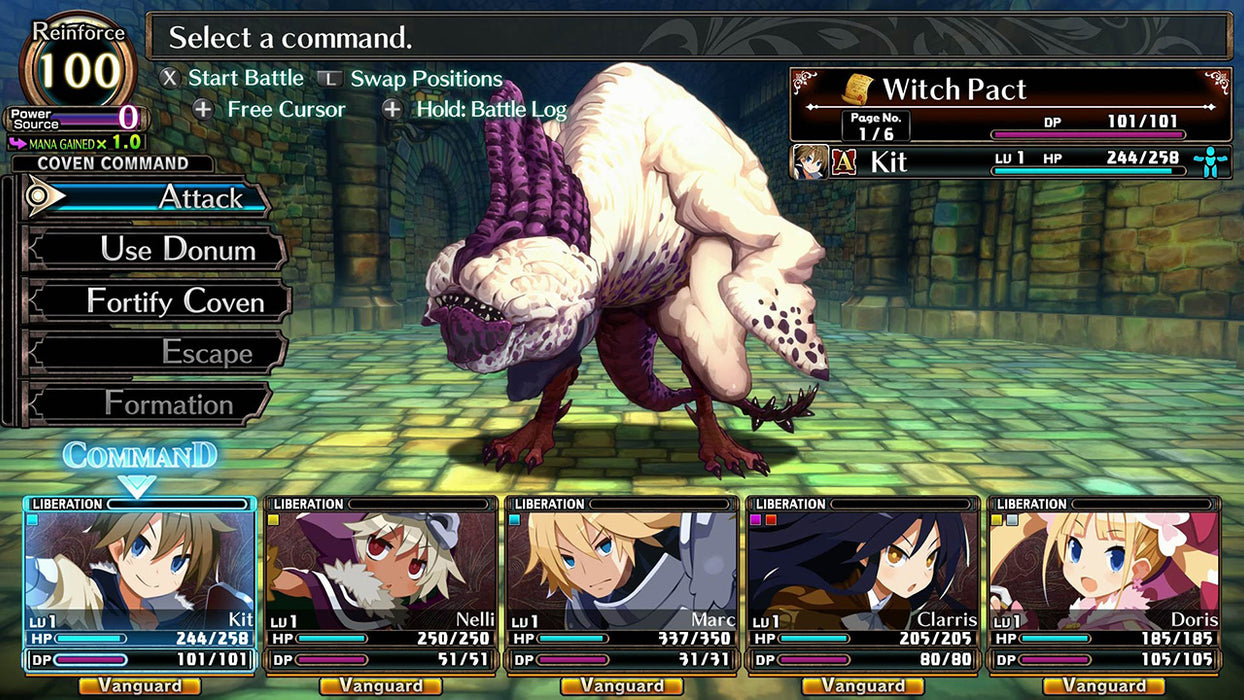 Labyrinth of Galleria: The Moon Society - Standard Edition (Nintendo Switch) – játékkép 3