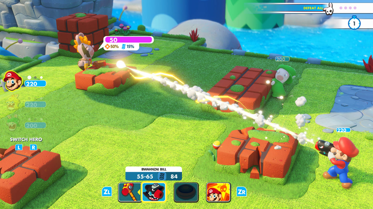 Mario + Rabbids: Kingdom Battle (Nintendo Switch) – játékkép 2