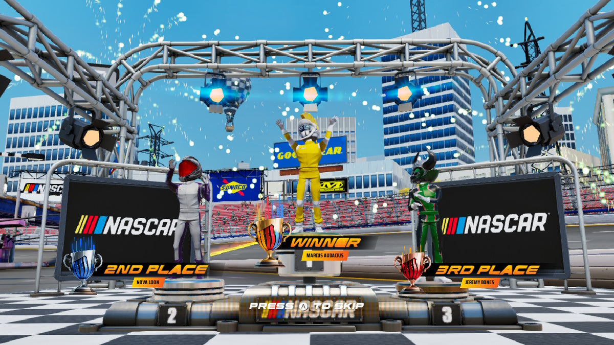 NASCAR Arcade Rush (Nintendo Switch) – screenshot 1